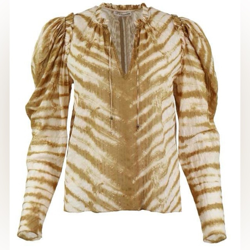 Ulla Johnson Madena Blouse Sand